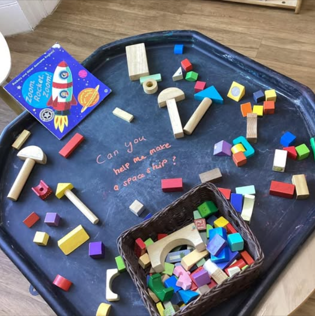 Learning Through Play: Invitation to Play with Blocks